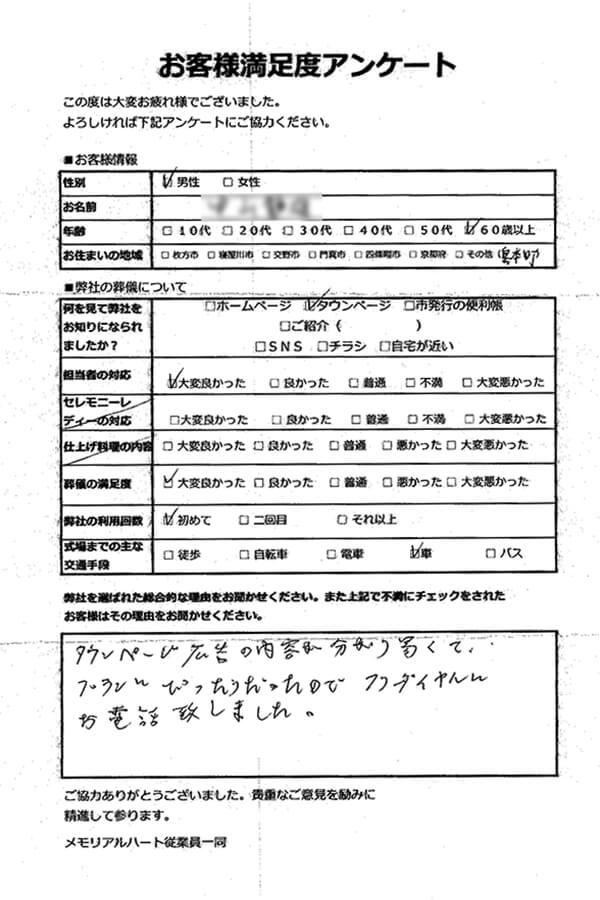 アンケート紹介 アンケート紹介