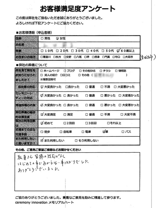 アンケート紹介 アンケート紹介